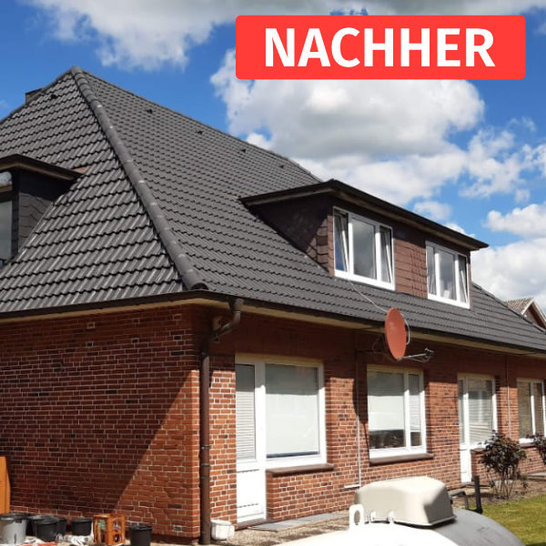 Dach nach der Dachbeschichtung Feuchtwangen