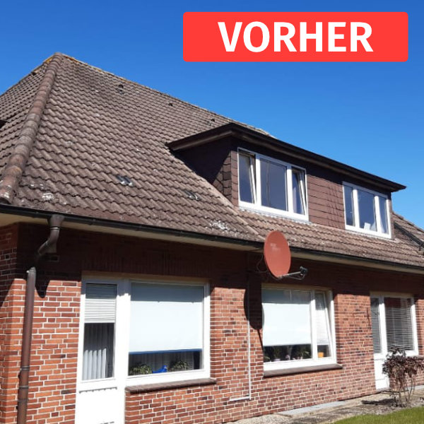 Dach vor der Dachbeschichtung Feuchtwangen